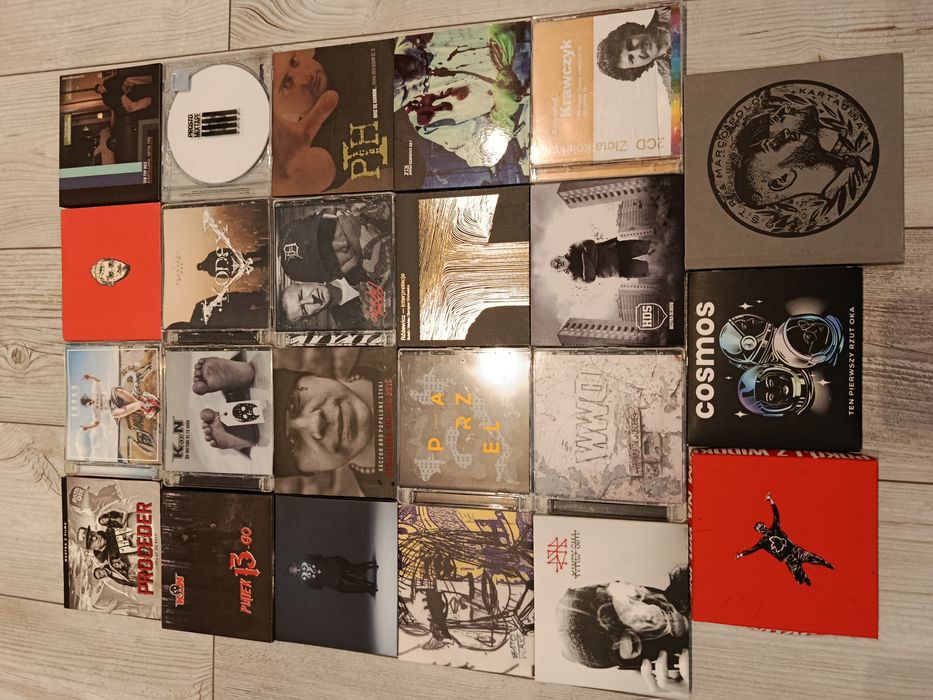 Hip-hop Polska. Płyty CD
