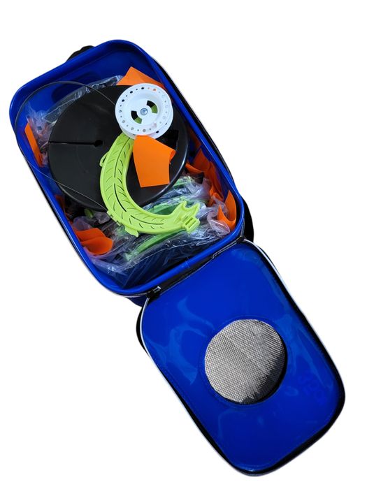 Набір Жерлиця Щука з фіксатором 10 та 15шт + сумка Ева 35см