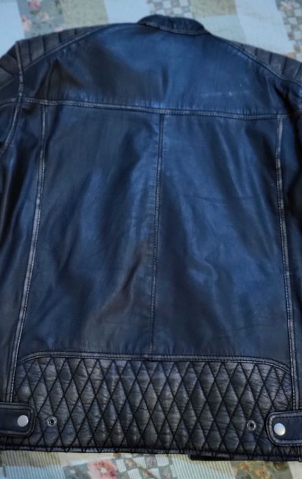 Blusão em couro homem64729970583555122