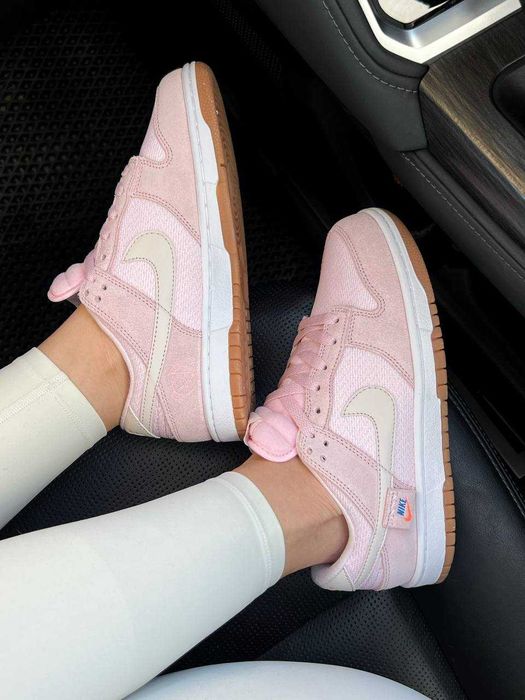 Женские кроссовки Nike Dunk Low Teddy Bear Pink 36-41 Новинка! Топ