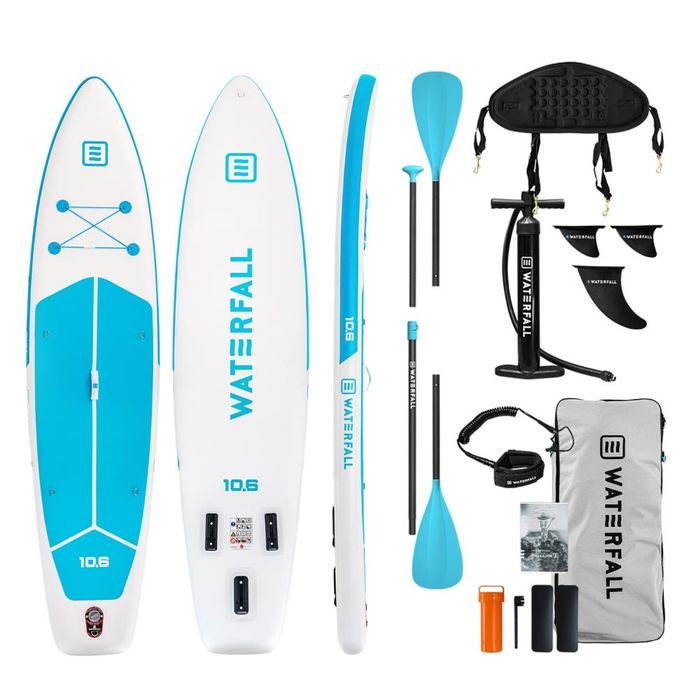 Standup paddle waterfall