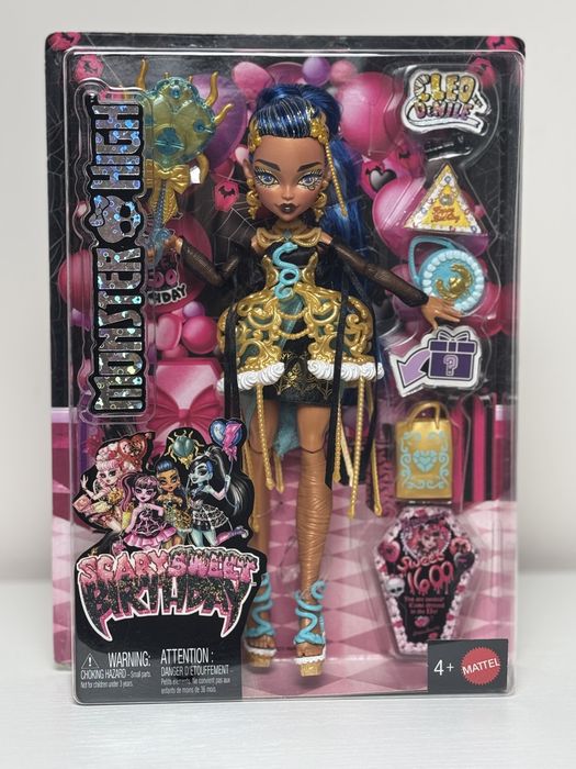 Монстер Хай Клео солодкі 1600 Monster High Scary Sweet Birthday