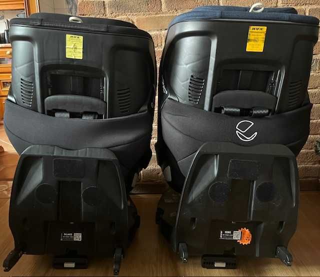 Cadeiras auto marca Jané, isofix e rotativas