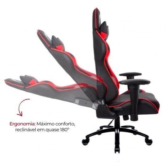 2 cadeiras (escritório + gamer)