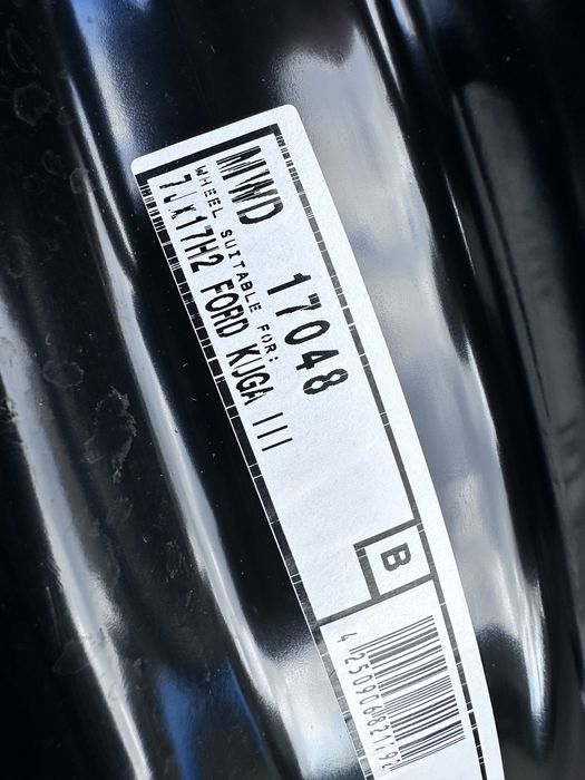 2xfelga stalowa 17” FORD/VOLVO (5x108 ET50) - nowe