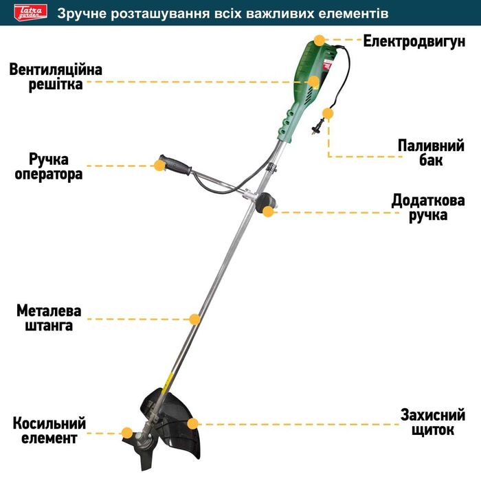 Электротриммеры Татра Гарден TE 120