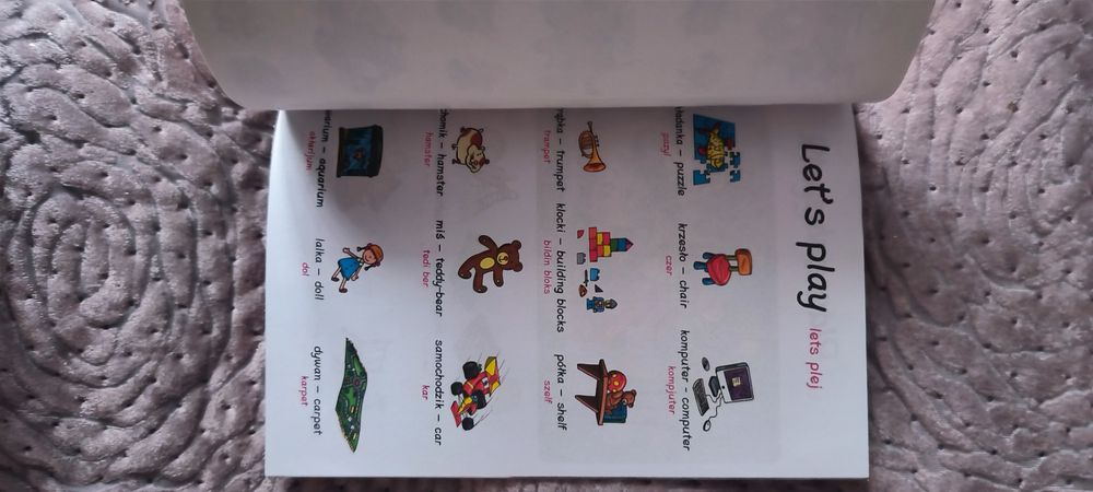 Słownik pierwsze wyrazy dla dzieci naklejki