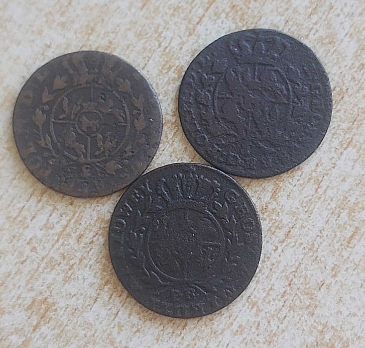 Poniatowski grosze 1767, 1768, 1788 z MIEDZI KRAIOWEY !! !! rzadki!!