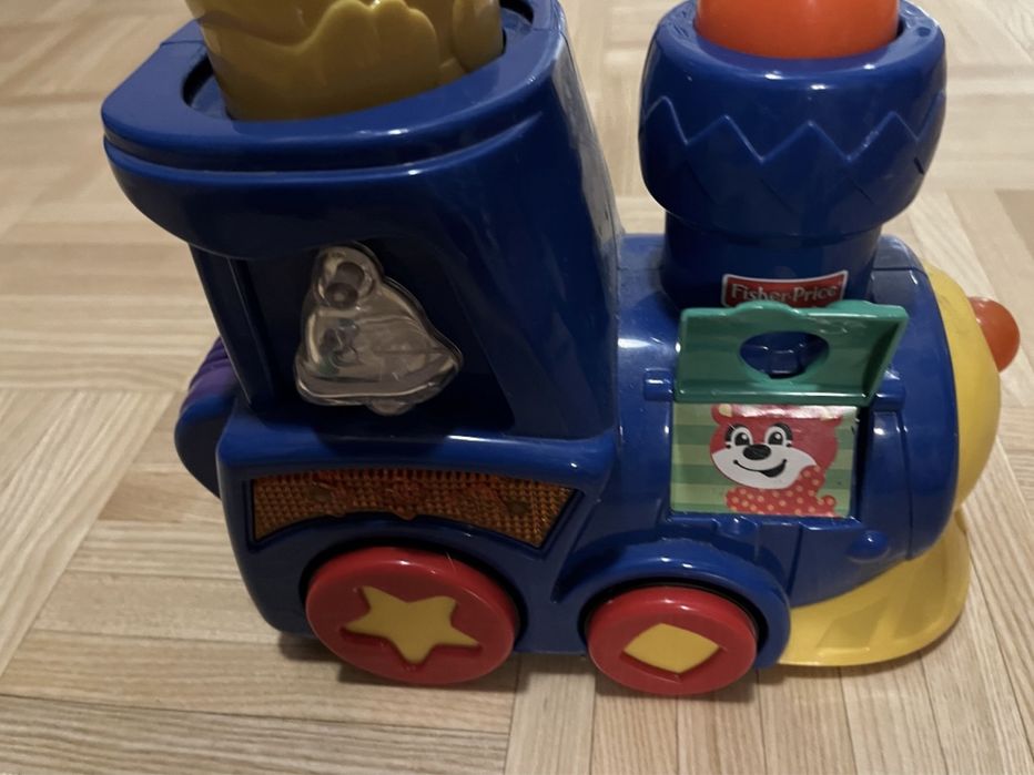 Ciuchcia pociag Fisher price  klocki