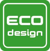 Piecyk kominek z kafli na drewno FLAMA Jasmin Honey 6kW