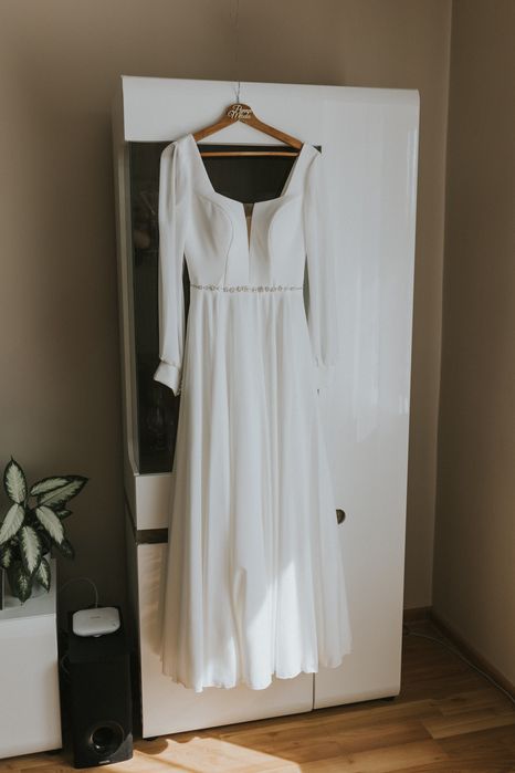 Ponadczasowa suknia ślubna 36-38