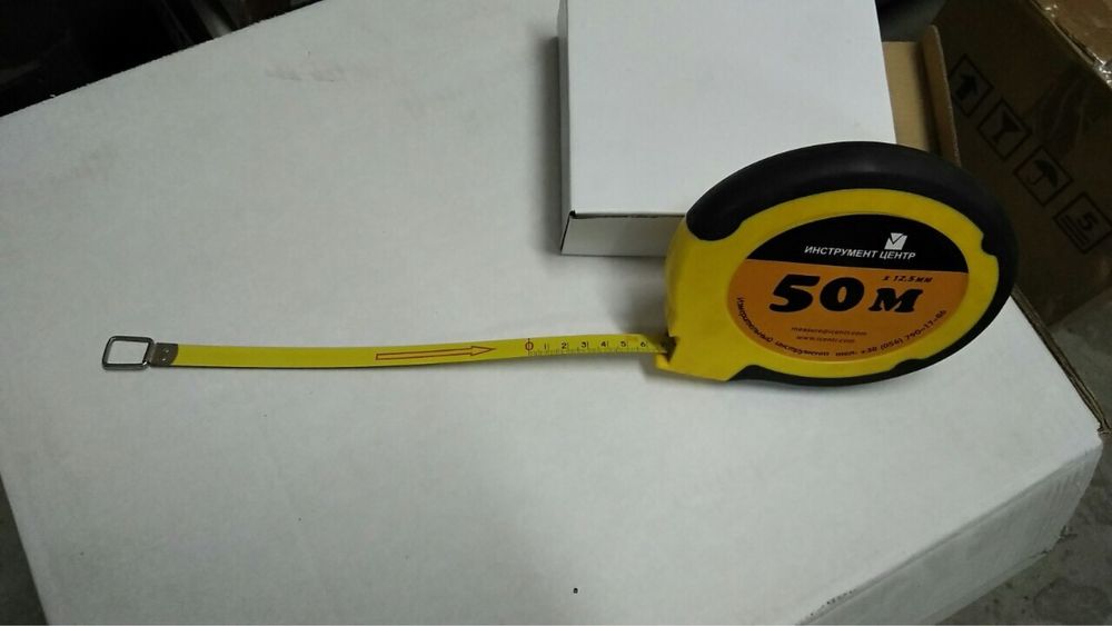 Рулетка 50м (полотно сталь)