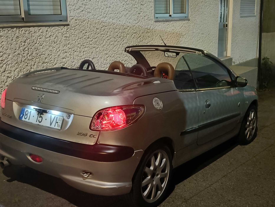 Peugeot 206CC Roland Garros - Gasolina