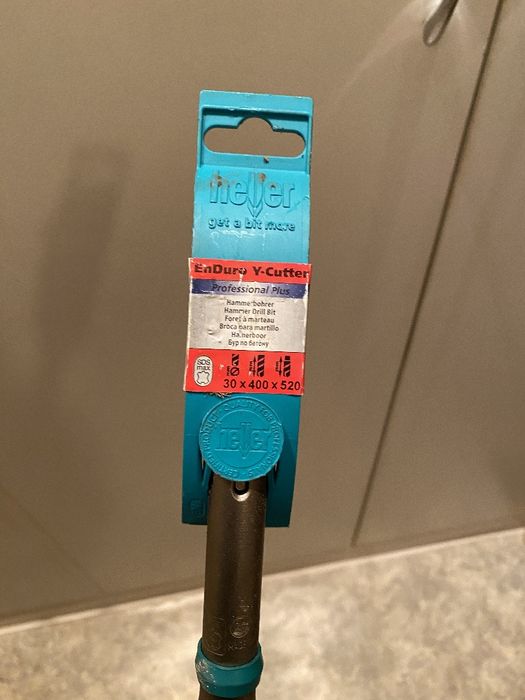 Бур по бетону HELLER 30x400x520 мм ENDURO SDS-max