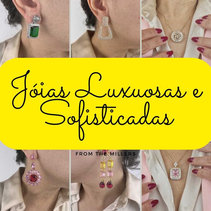 Jóias Luxuosas, Sofisticadas e Modernas: A Essência do Glamour