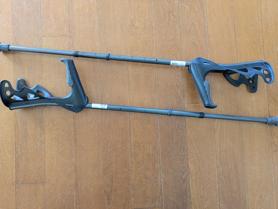 Par de Canadianas / Muletas FDI Premium - Ajustáveis e Ergonómicas