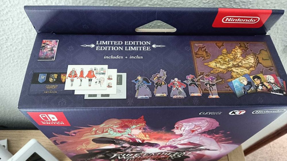 Fire Emblem warriors Three Hopes Limited Edition. Novo.