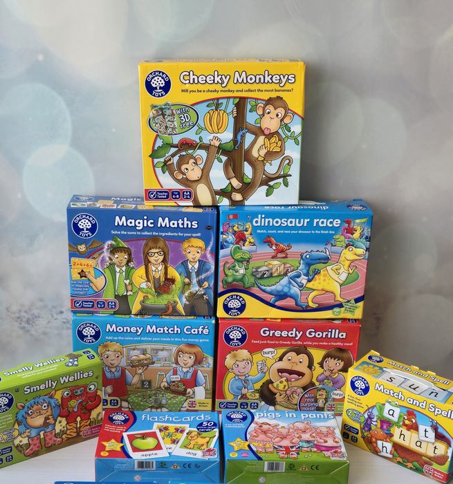 Настільні ігри Orchard Toys Cluedo Scrabble Hasbro BrainBox