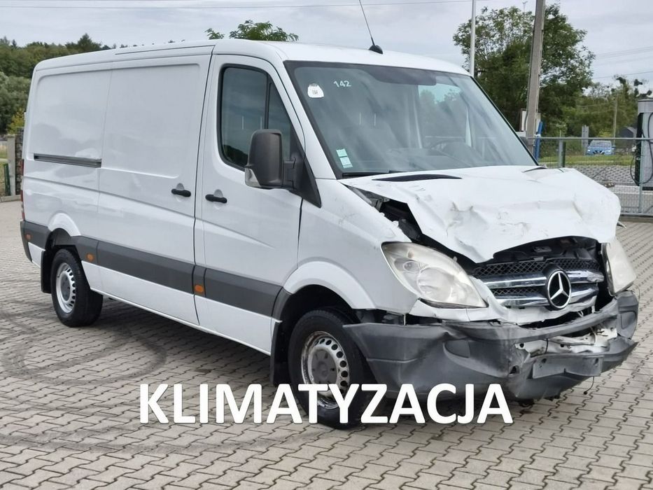 Mercedes-Benz Sprinter  3.0 CDi / 184ps / uszkodzony przód / pali i jeździ / ICDauto.com
