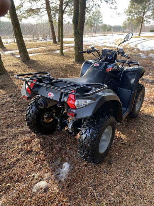 Quad Kymco MXU 500 Sprowadzony Homologacja L7e Bardzo fajny stan.