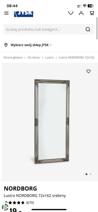 Lustra biale - scienne, nowe "RUDE"