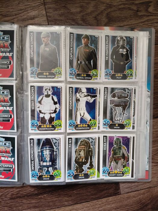 Karty Star Wars Force Attax Trading Card Game