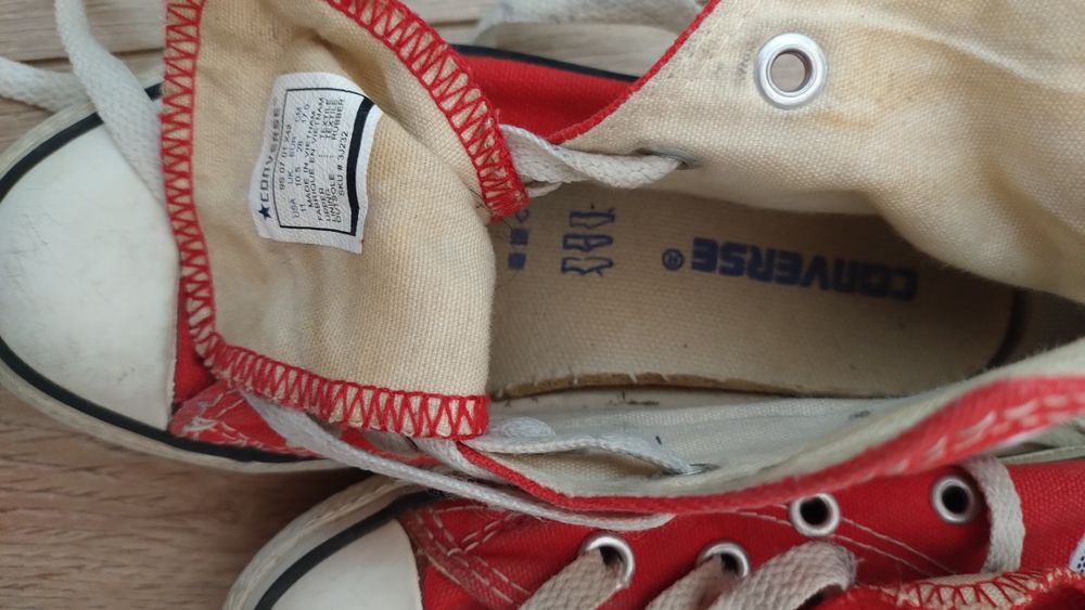 Trampki Converse czerwone, r. 28