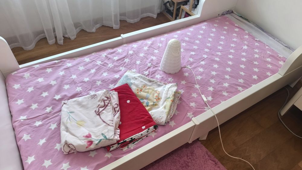 Cama e colchão extensível