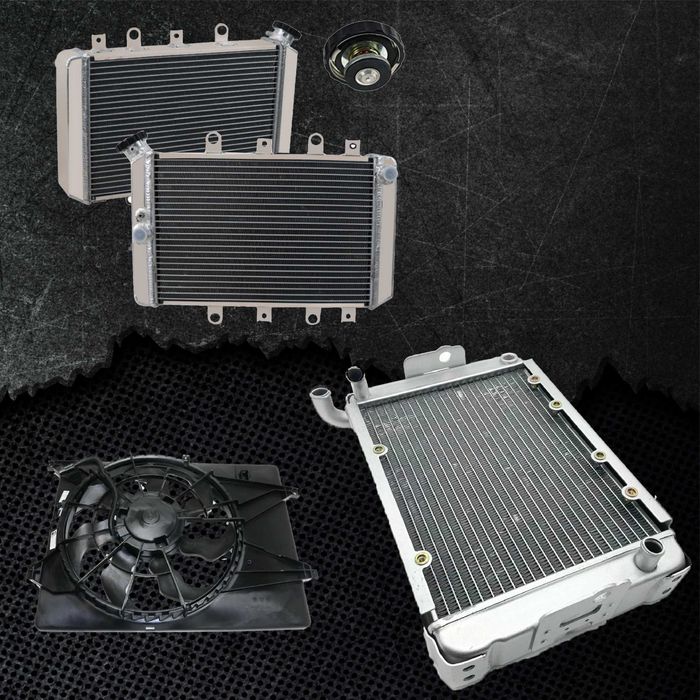 Радіатор для квадроцикла Polaris Yamaha Honda BRP охолодення двигуна