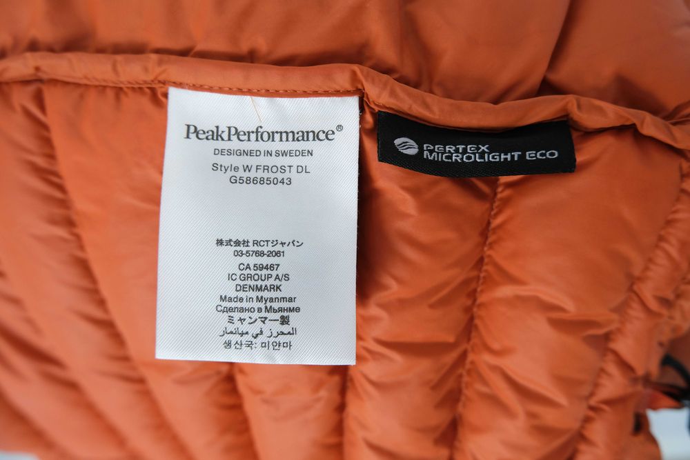 Peak Performance W frost DO CO damska puchowa kurtka r L