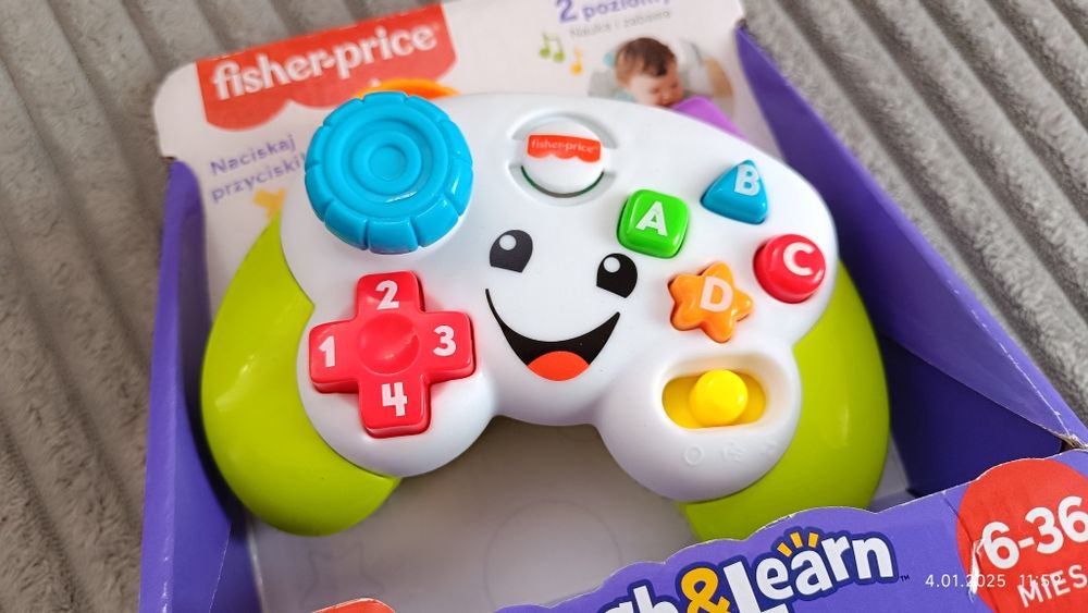 Zabawka interaktywna Wesoły padzik malucha od Fisher Price