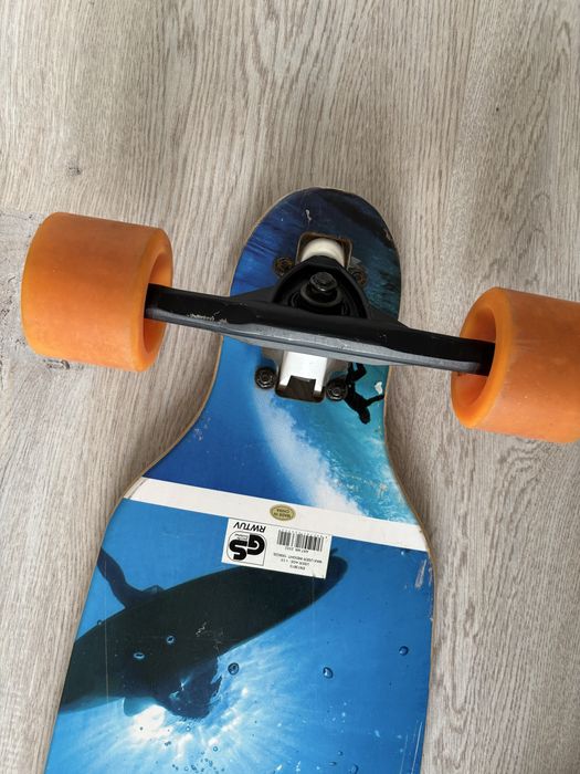 uni drop shape low longboard
