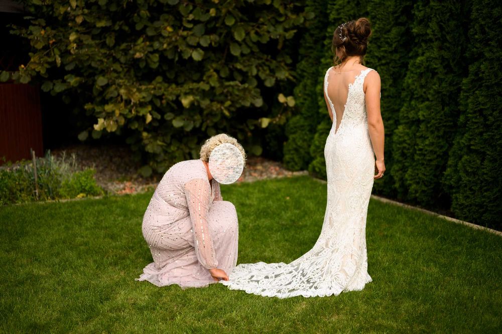 Suknia ślubna - AGNES FASHION GROUP/ roz. 36/38 - welon GRATIS !