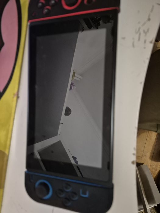 Konsola Nintendo Switch v1 blue&red plus dodatki