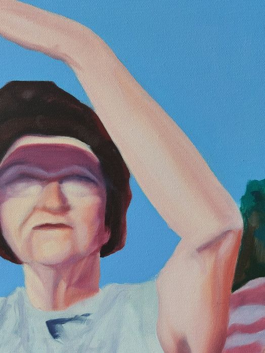 Obraz olejny 100cm x 110cm