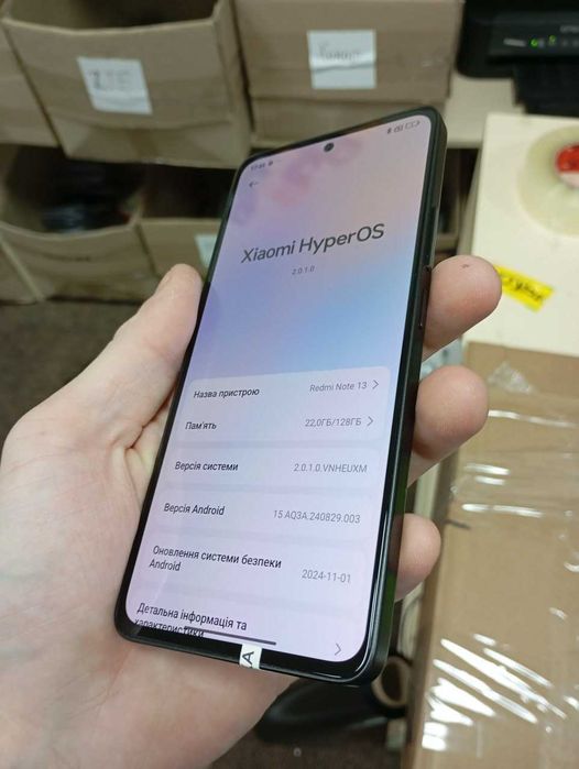 Смартфон Xiaomi Redmi note 13 6/128гб с NFC