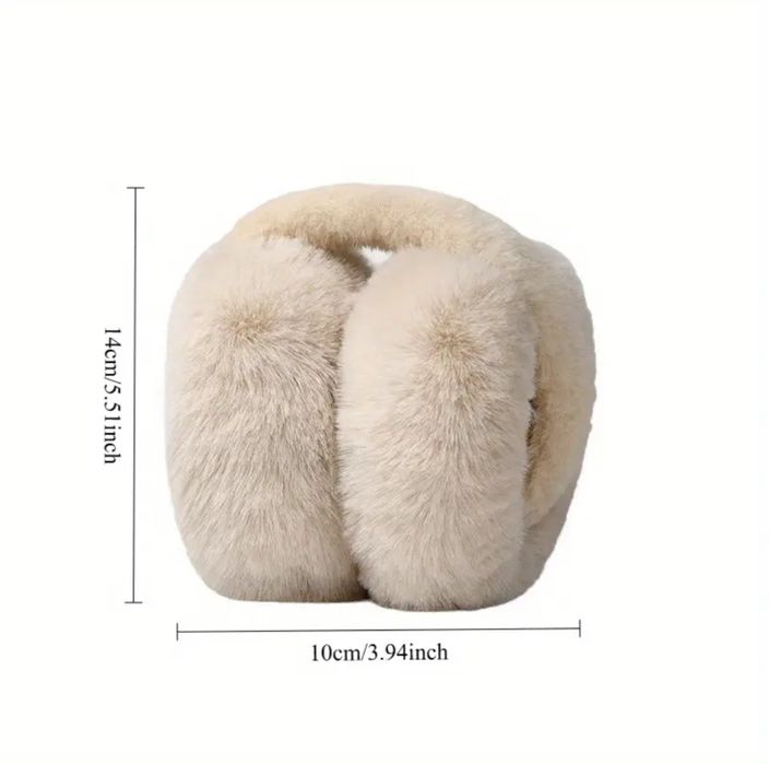 Плюшеві теплі навушники