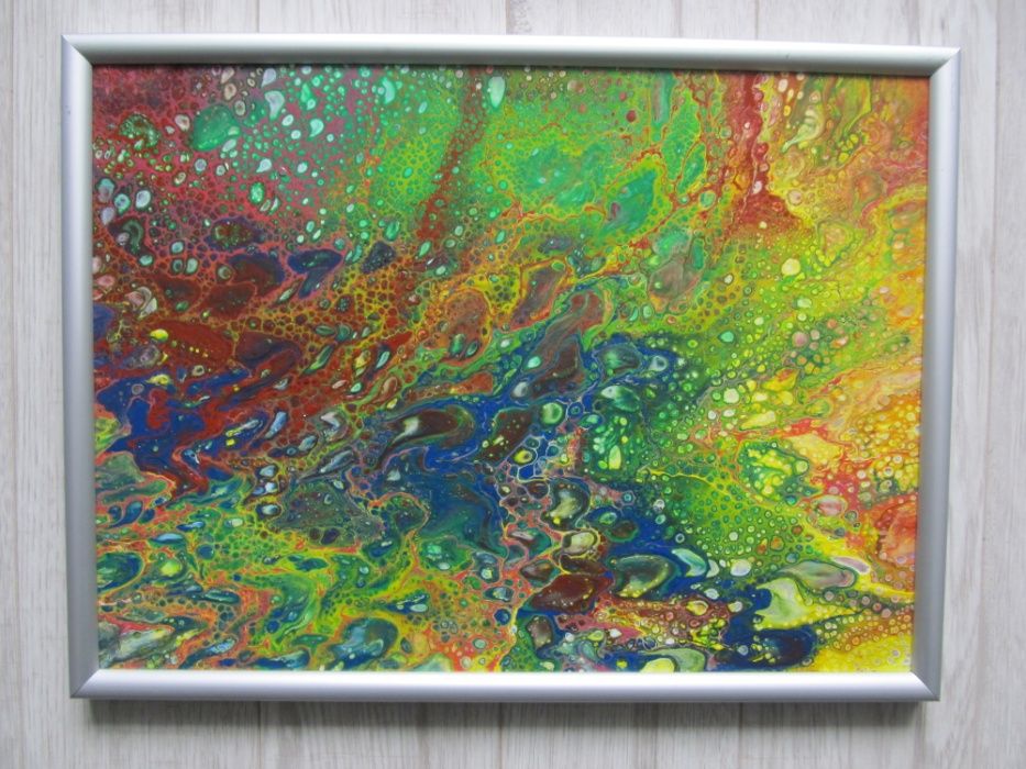 Неповторні картини Acrylic Pouring