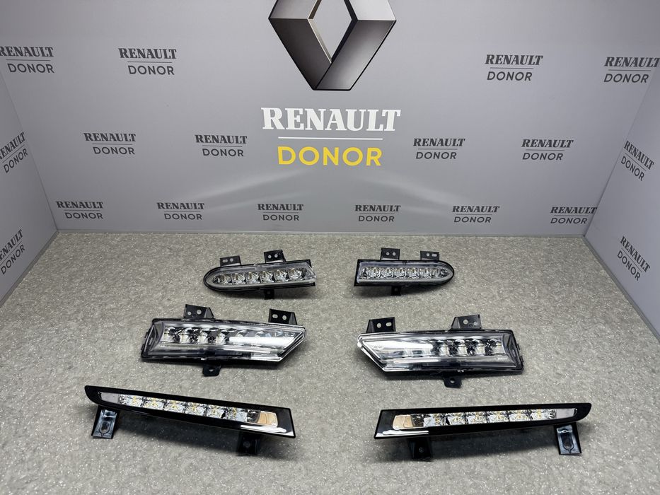 Лед, Led, ДХО, Туманка, Рено Меган 3, Сценік 3, запчастини, фари