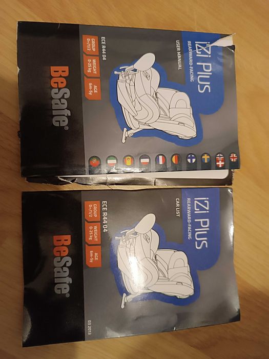 Cadeira auto BeSafe Izi Plus RF Exclusivo até 25kg
