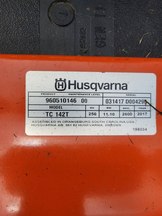 Husqvarna tc142t