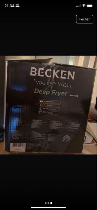 Fritadeira Electrica