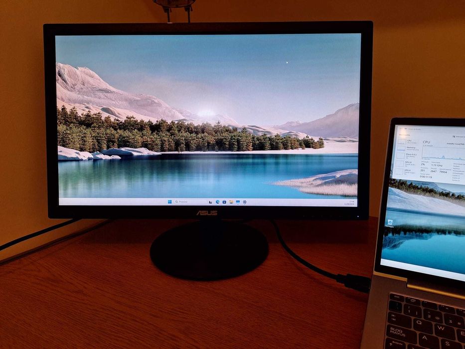 monitor Asus VP228 22'' FHD c/ligação HDMI
