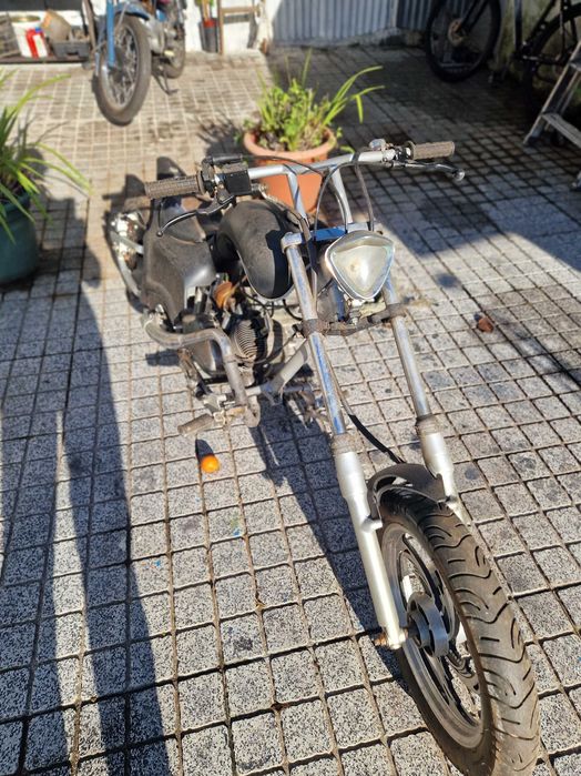 Chopper de motor zundapp