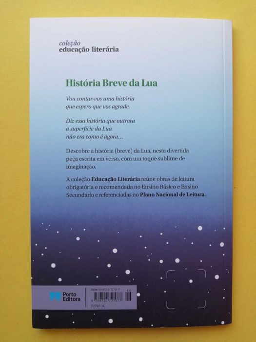 História breve da lua (leitura recomendada 8º ano)