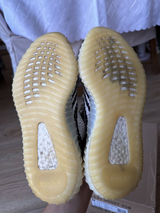 Adidas Yeezy Boost 350 V2 Zebra buty sneakersy biało czarne 42
