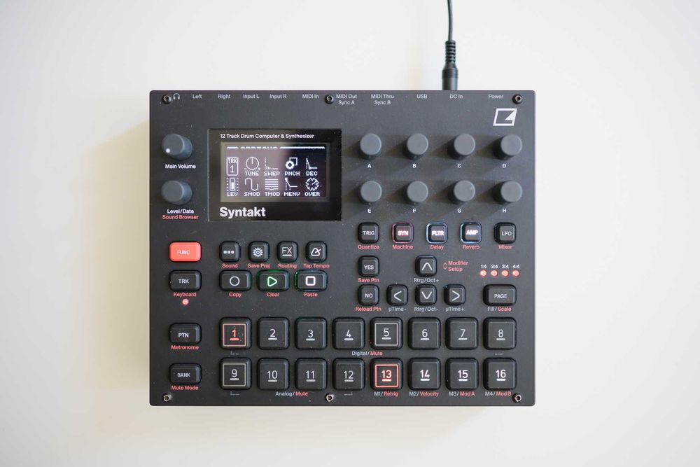 Elektron Syntakt + carrying bag