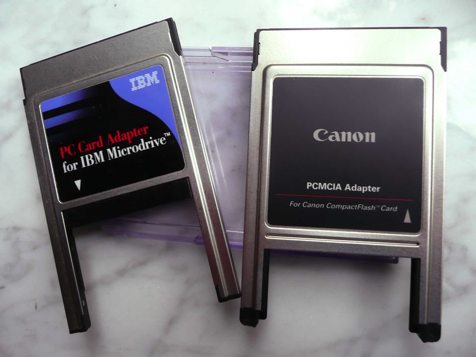 adapter PCMCIA compact flash card