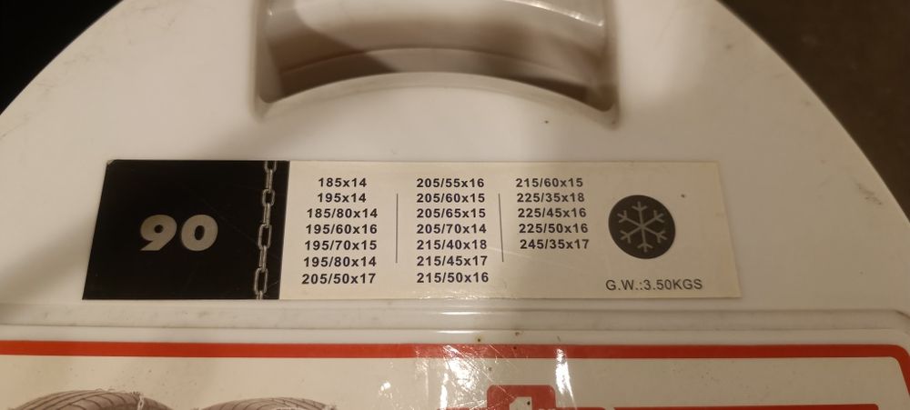 Łańcuchy śniegowe