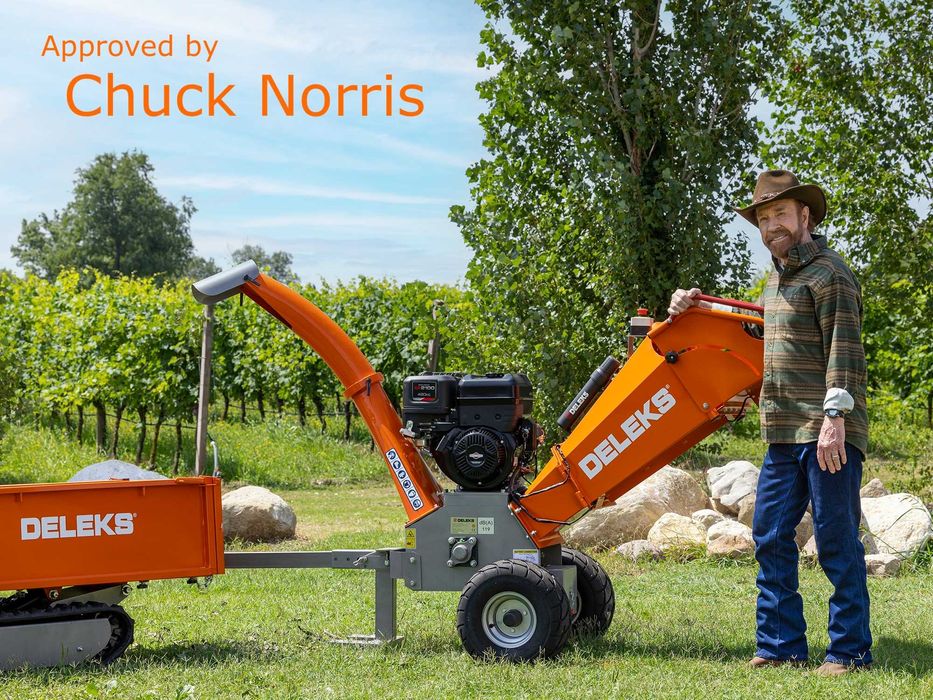 Biotriturador Briggs&Stratton 13.5cv DK-800 -Ø10cm  NOVO c/IVA INCLUSA